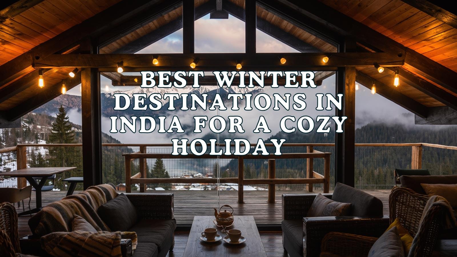 best winter destinations india