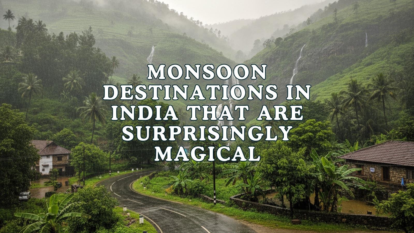 monsoon destinations in india