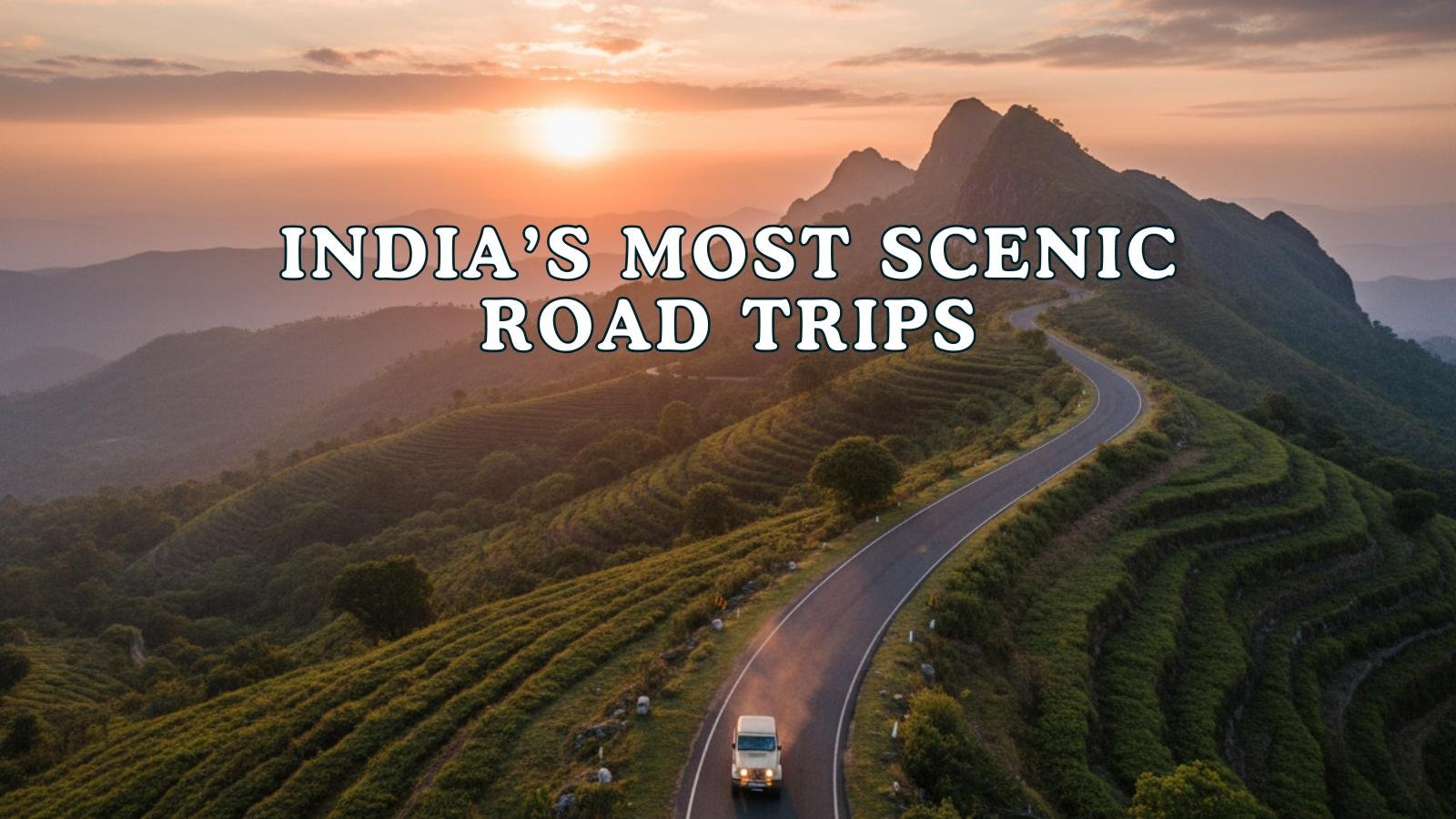 most scenic road trips india