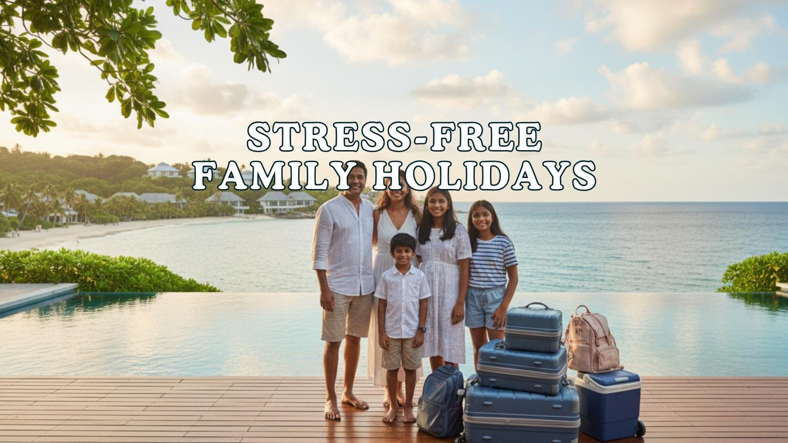 plan stress free family holiday